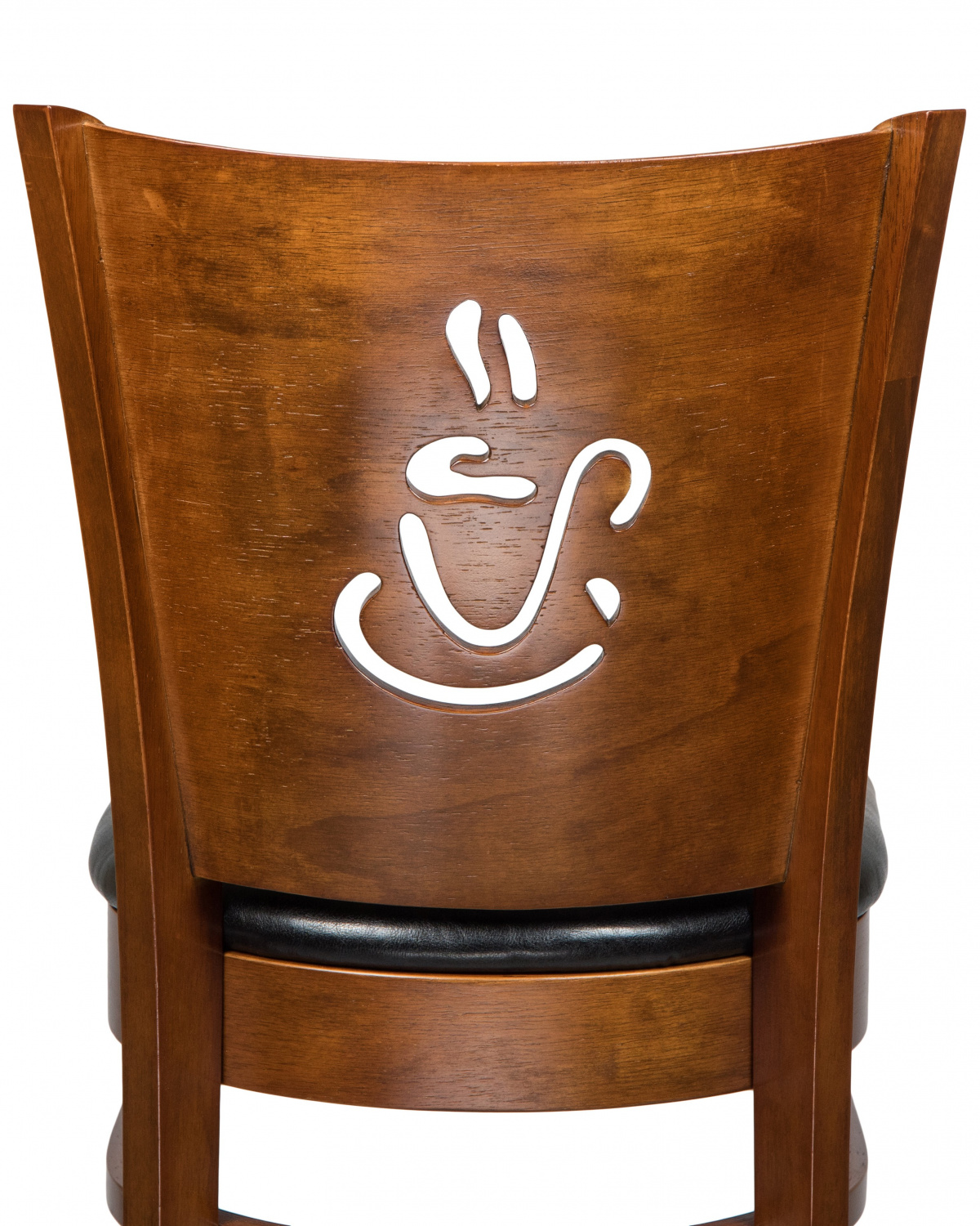 Стул барный DOBRIN JERRY BAR, шоколад, чёрный