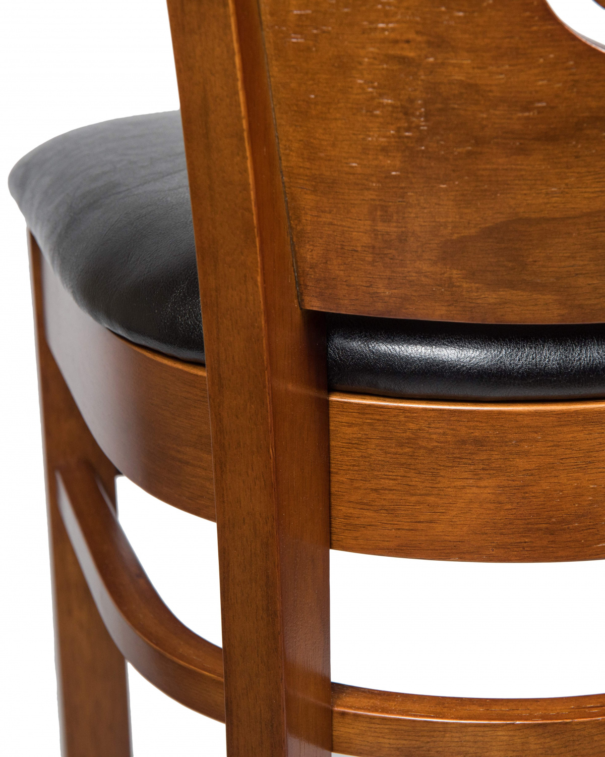 Стул барный DOBRIN JERRY BAR, шоколад, чёрный