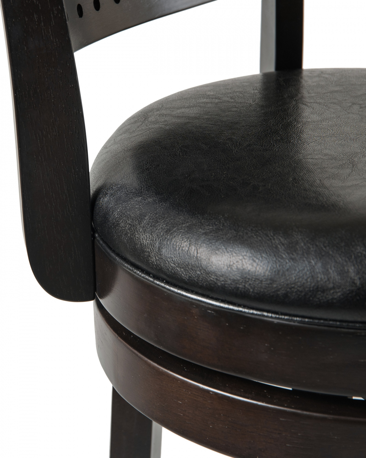 Стул барный DOBRIN TONY BAR, капучино, чёрный