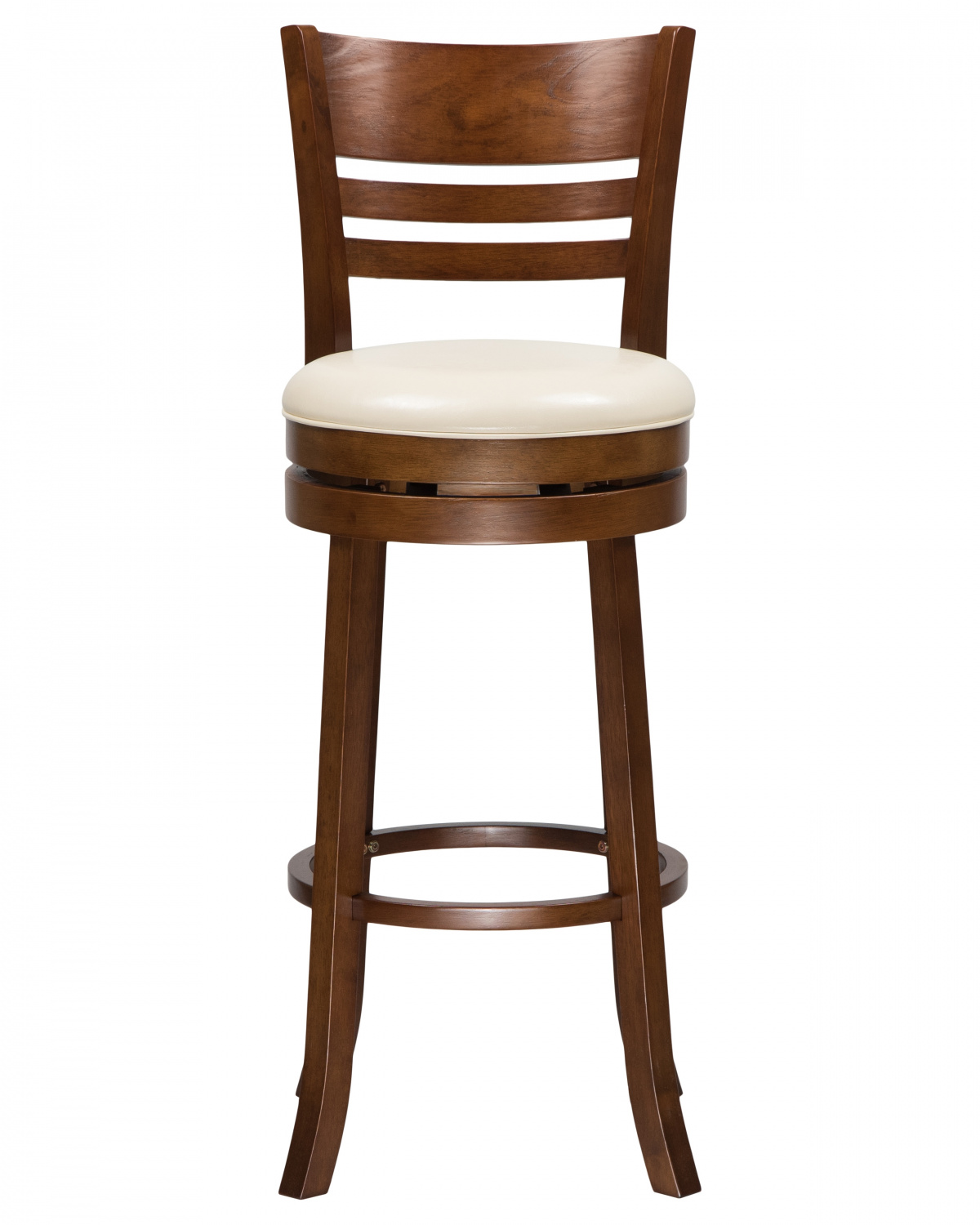 Стул барный DOBRIN WILLIAM BAR, шоколад, кремовый