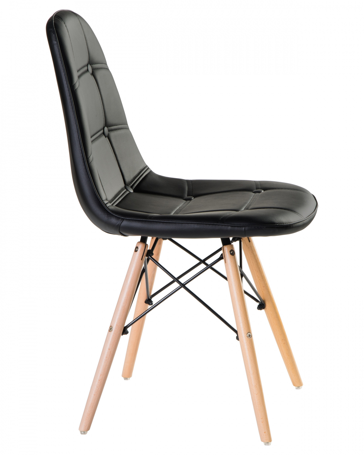 Стул обеденный DOBRIN BENNET, ножки светлый бук, чёрный