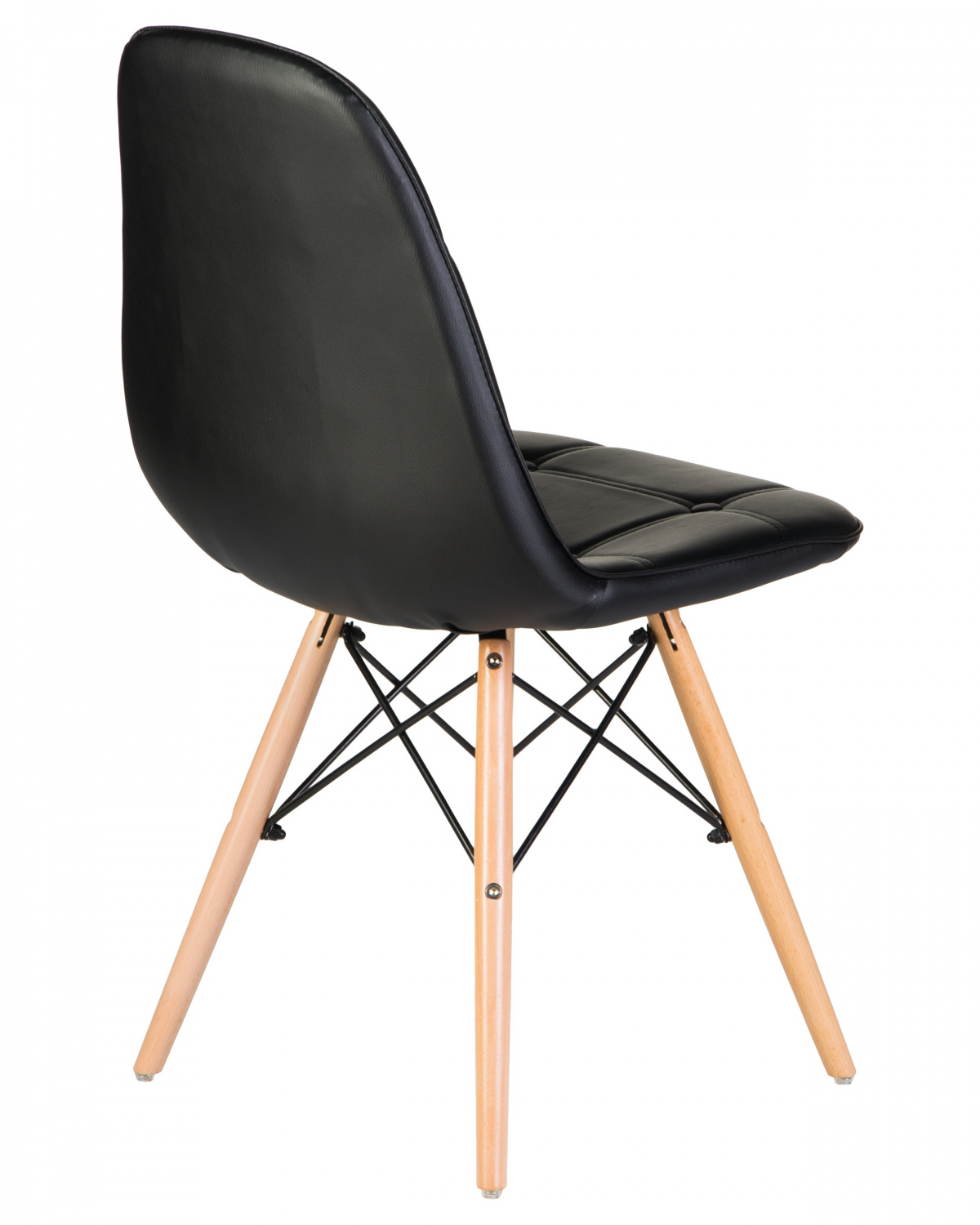 Стул обеденный DOBRIN BENNET, ножки светлый бук, чёрный