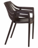 Стул обеденный LMZL-PP707, цвет коричневый