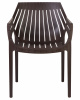 Стул обеденный LMZL-PP707, цвет коричневый
