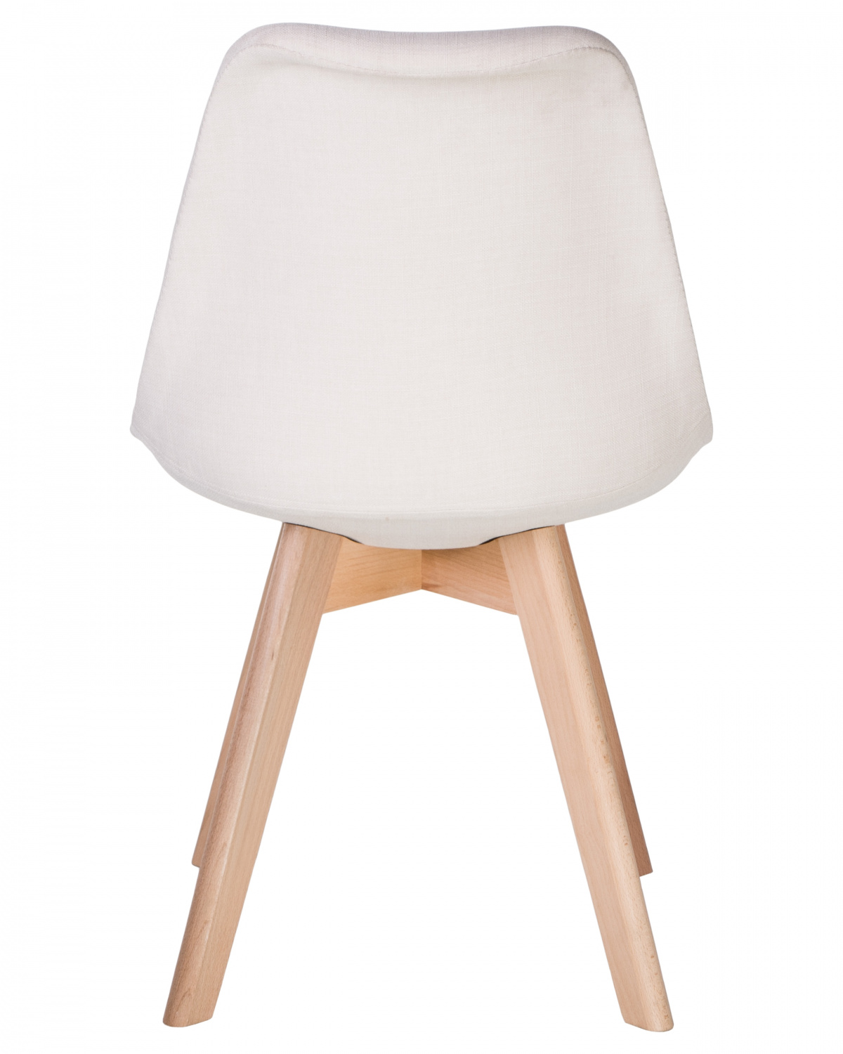 Стул обеденный LMZL-PP635-1, ножки светлый бук, цвет сиденья кремовый