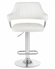 Стул барный DOBRIN CHARLY, белый крокодил