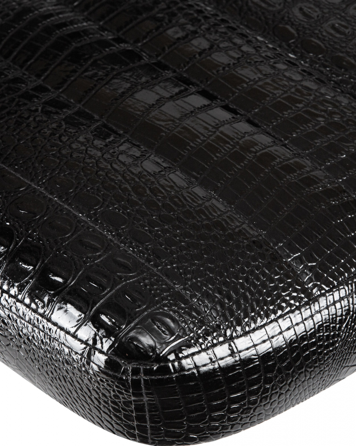 Стул барный DOBRIN CHARLY, чёрный крокодил