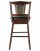 Стул барный DOBRIN NOLAN BAR, капучино, чёрный