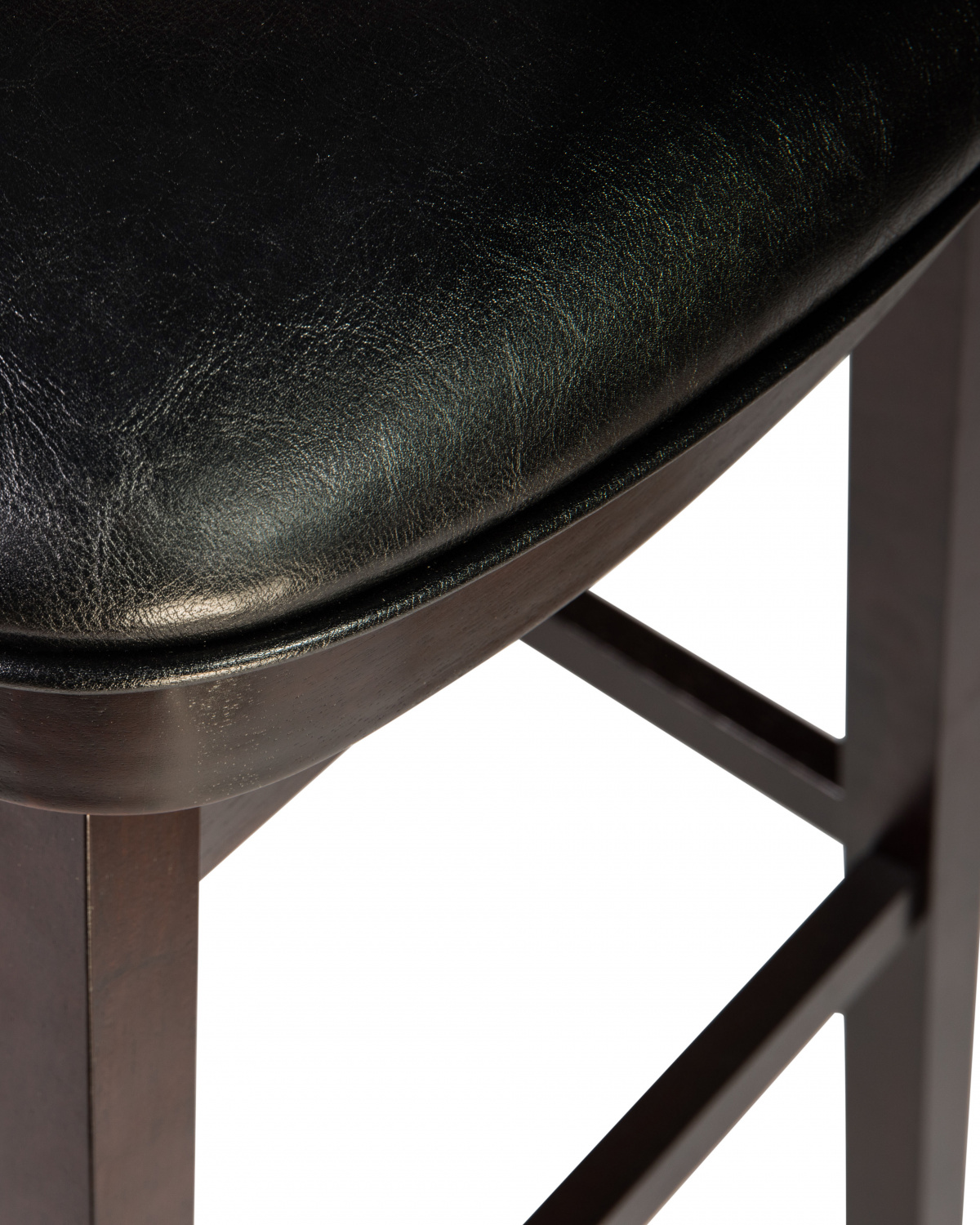 Стул барный DOBRIN NOLAN BAR, капучино, чёрный