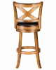 Стул барный DOBRIN BRANDON BAR, античный ясень, коричневый