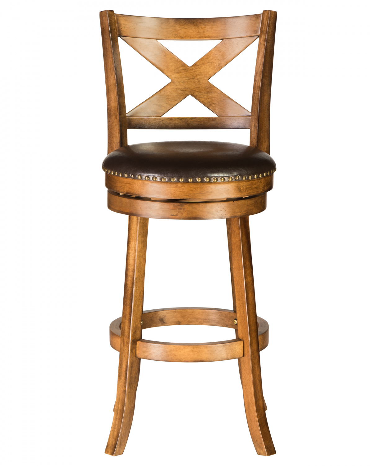 Стул барный DOBRIN BRANDON BAR, античный ясень, коричневый