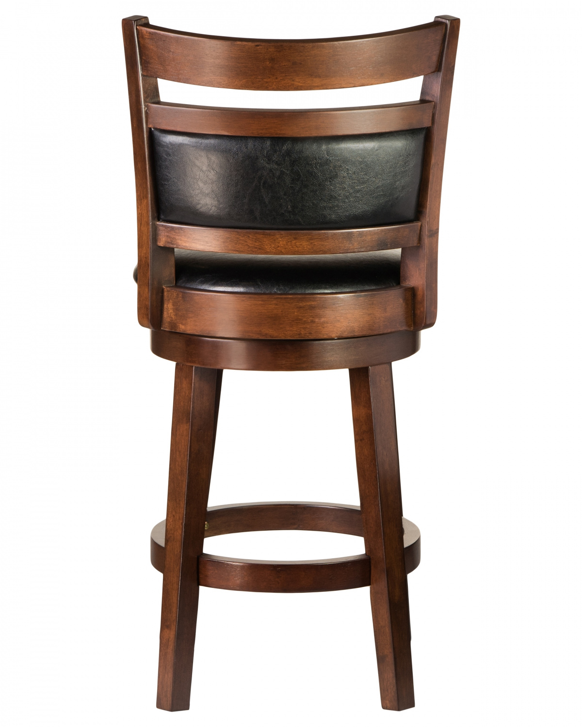 Стул полубарный DOBRIN BUDDY BAR, эспрессо, чёрный