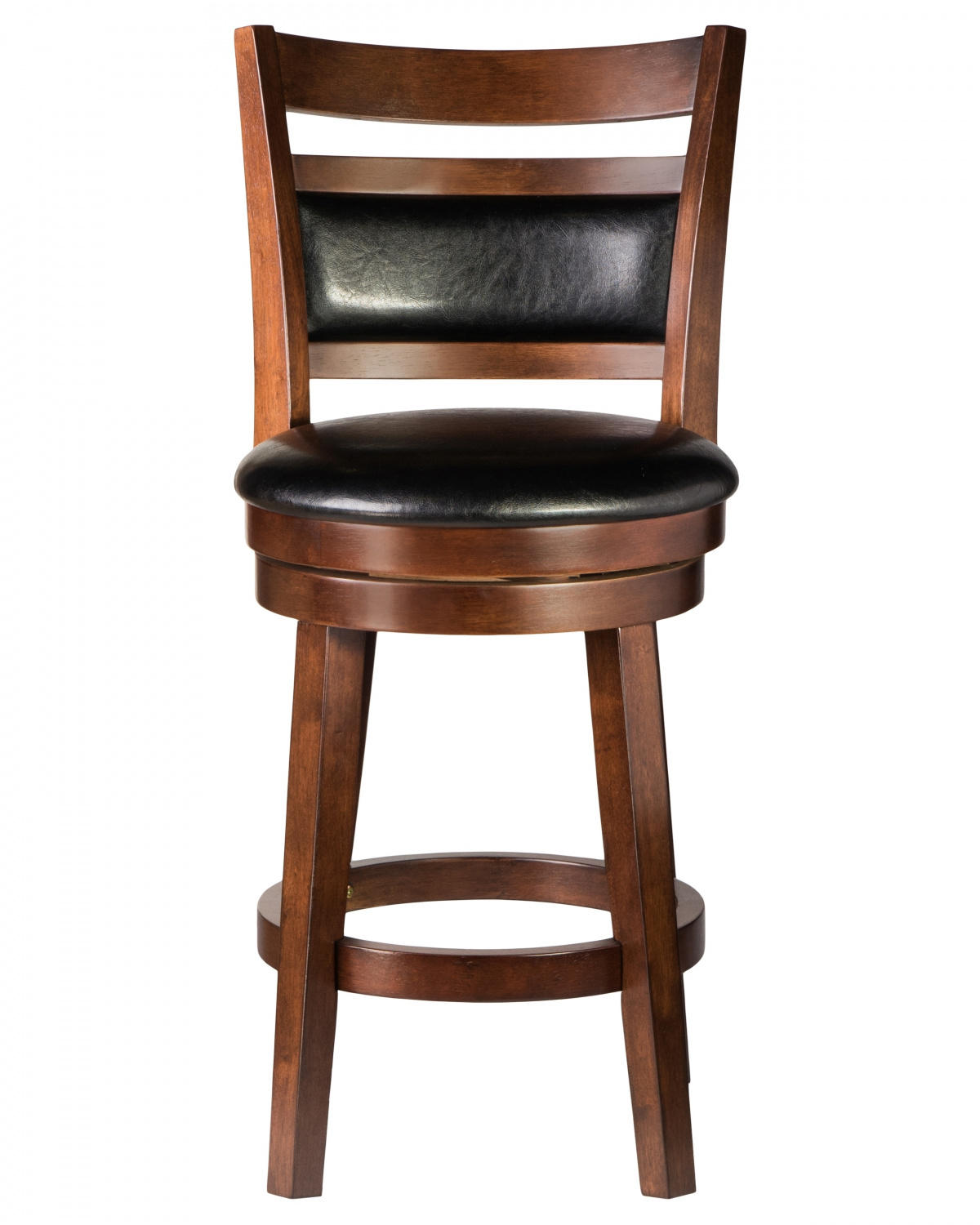 Стул полубарный DOBRIN BUDDY BAR, эспрессо, чёрный