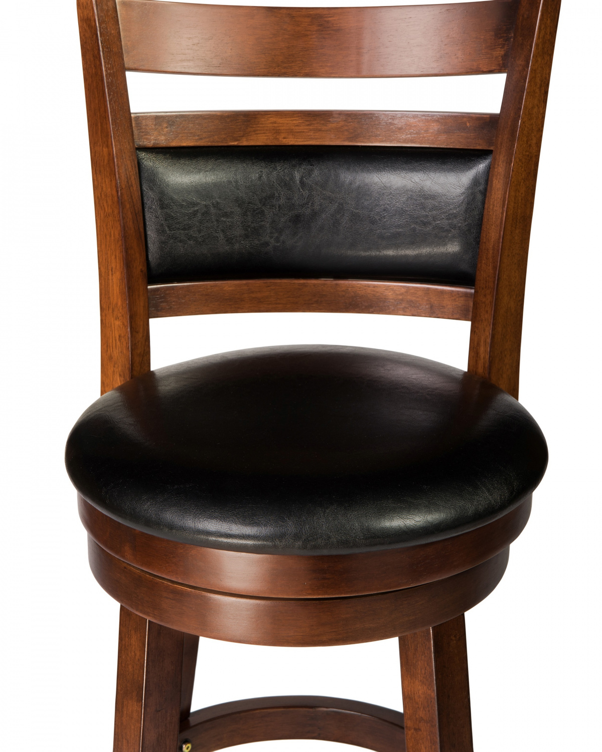 Стул полубарный DOBRIN BUDDY BAR, эспрессо, чёрный