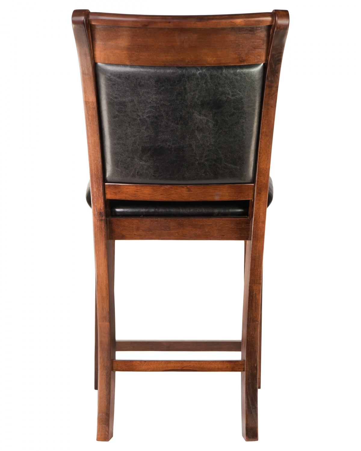 Стул полубарный DOBRIN ALAN COUNTER, эспрессо, чёрный