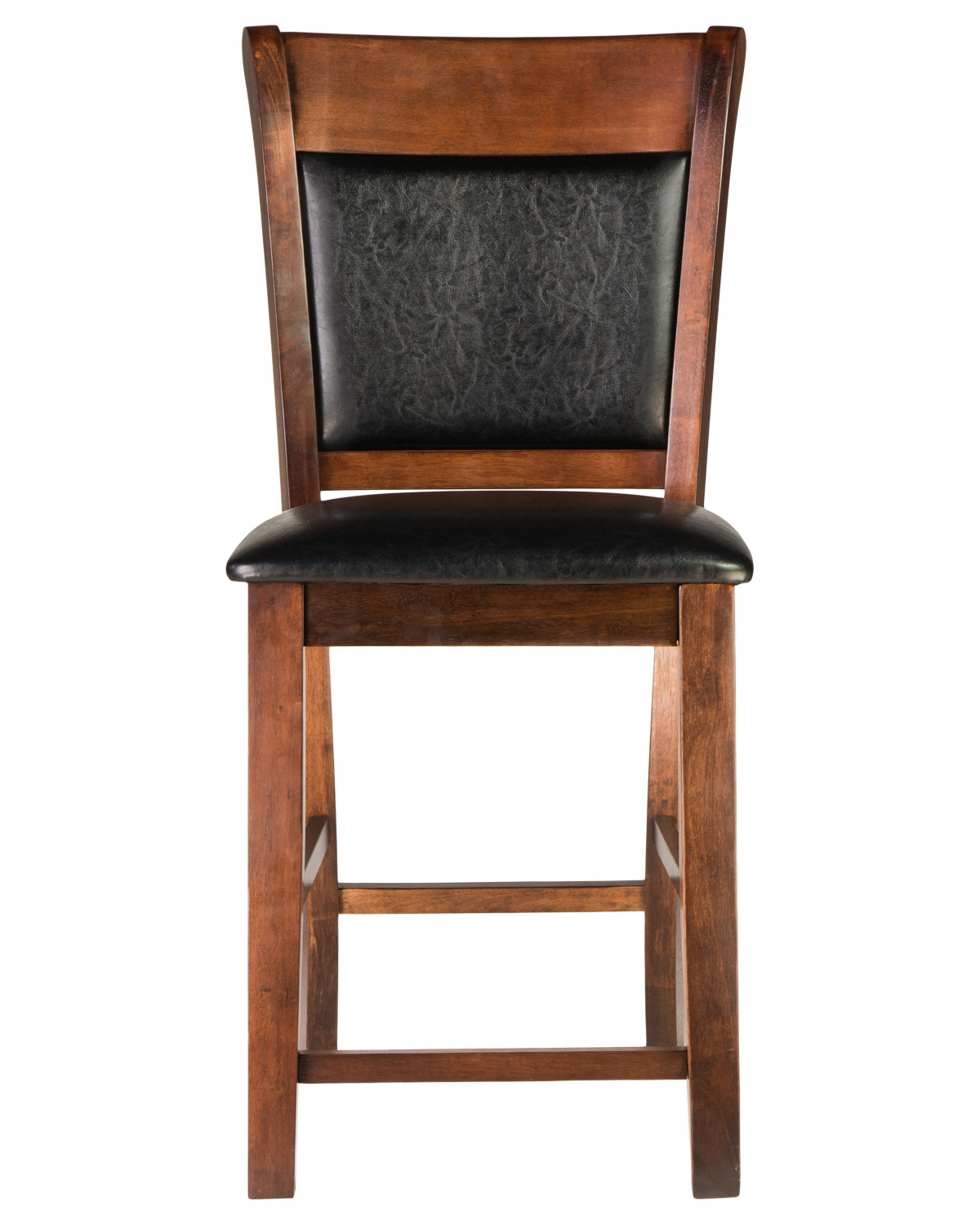 Стул полубарный DOBRIN ALAN COUNTER, эспрессо, чёрный