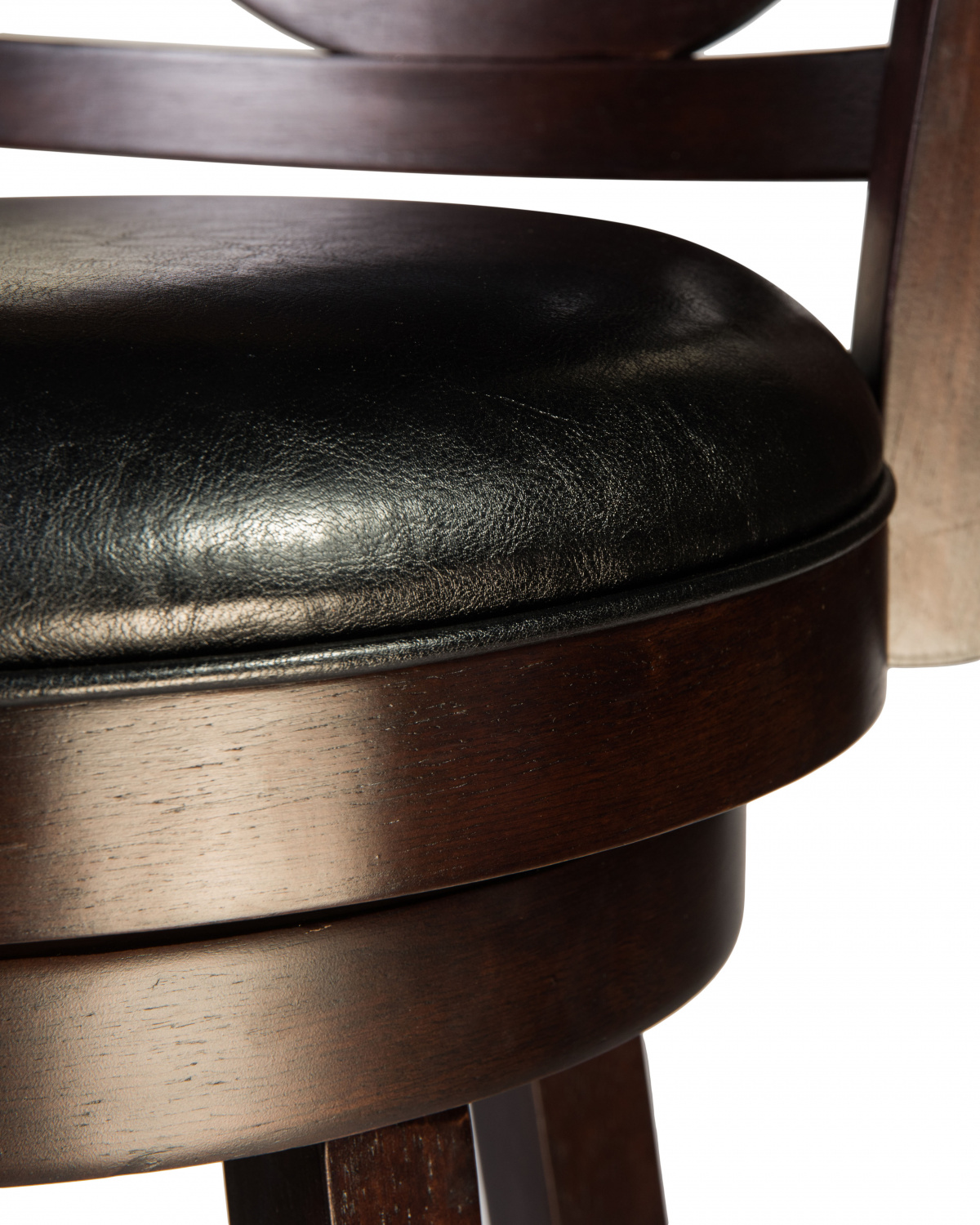 Стул барный DOBRIN CHAD BAR, капучино, чёрный