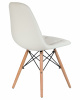Стул обеденный DOBRIN BENNET, ножки светлый бук, кремовый