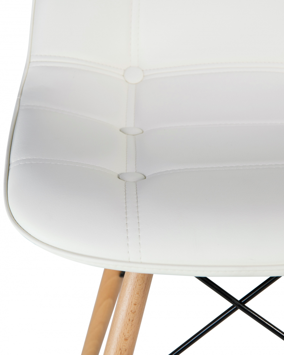 Стул обеденный DOBRIN BENNET, ножки светлый бук, кремовый