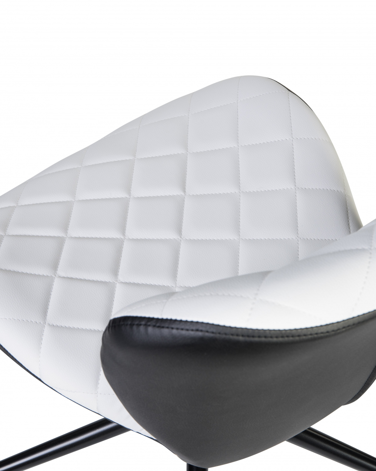 Офисное кресло для персонала DOBRIN RORY, бело-чёрный