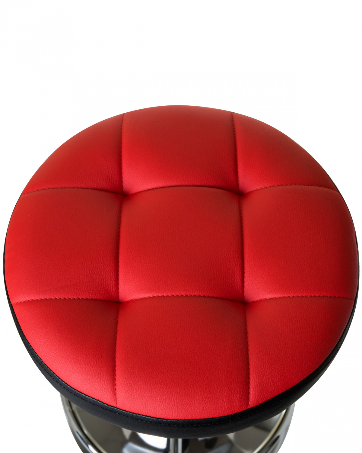 Табурет барный DOBRIN BRUNO, красно-чёрный