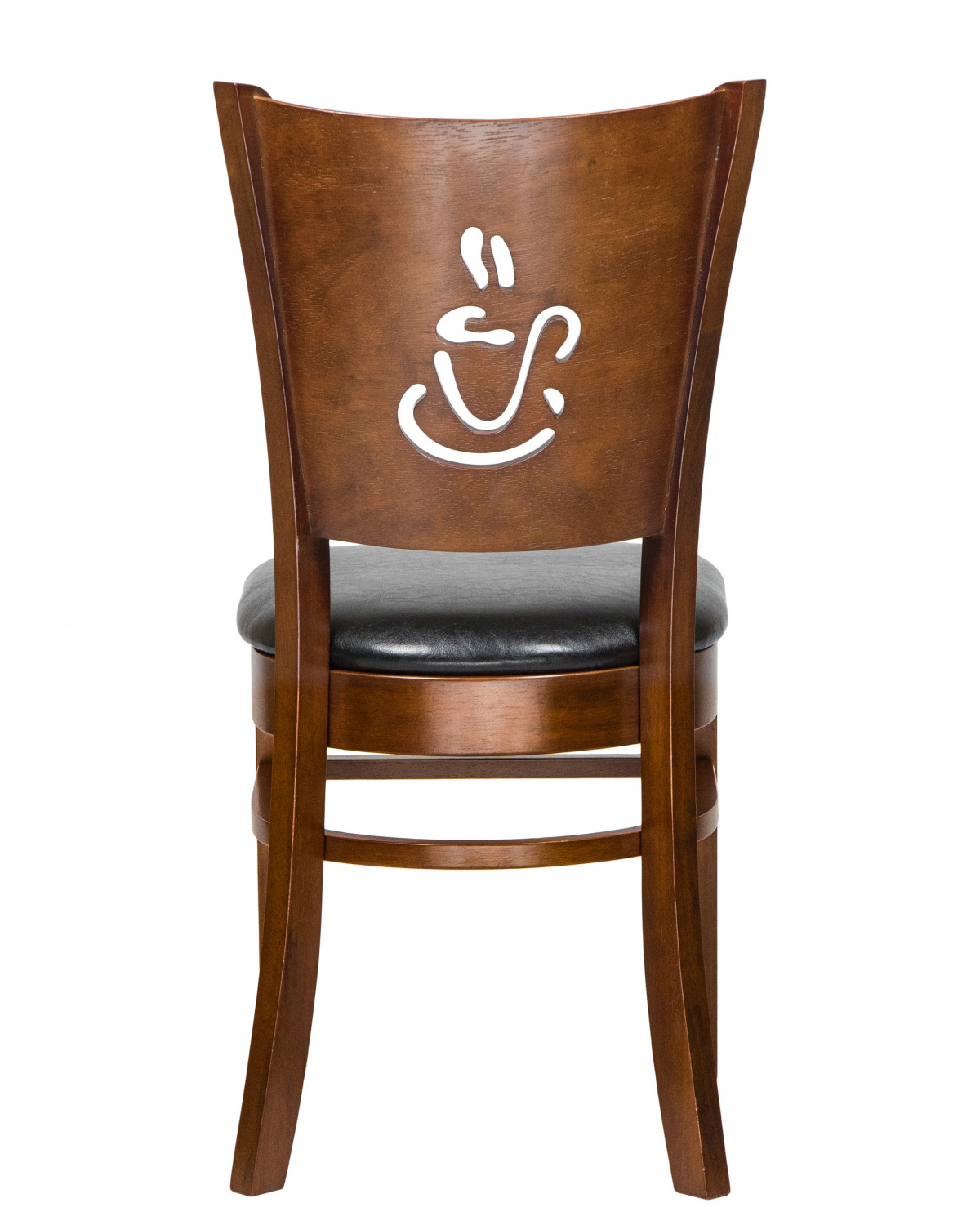 Стул обеденный DOBRIN JERRY, шоколад, чёрный