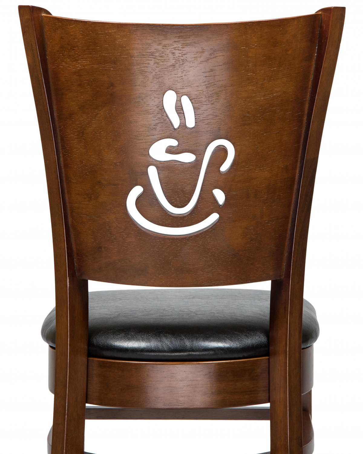 Стул обеденный DOBRIN JERRY, шоколад, чёрный