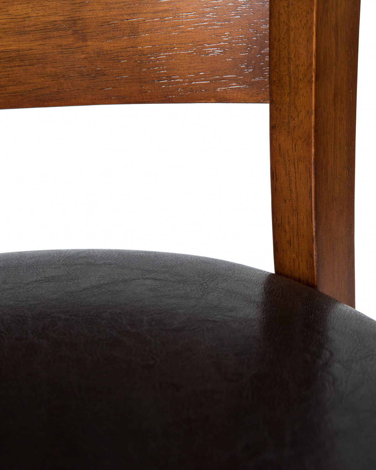 Стул обеденный DOBRIN JERRY, шоколад, чёрный