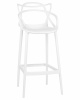 Стул барный DOBRIN MASTERS BAR, белый (W-02)