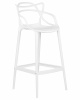 Стул барный DOBRIN MASTERS BAR, белый (W-02)