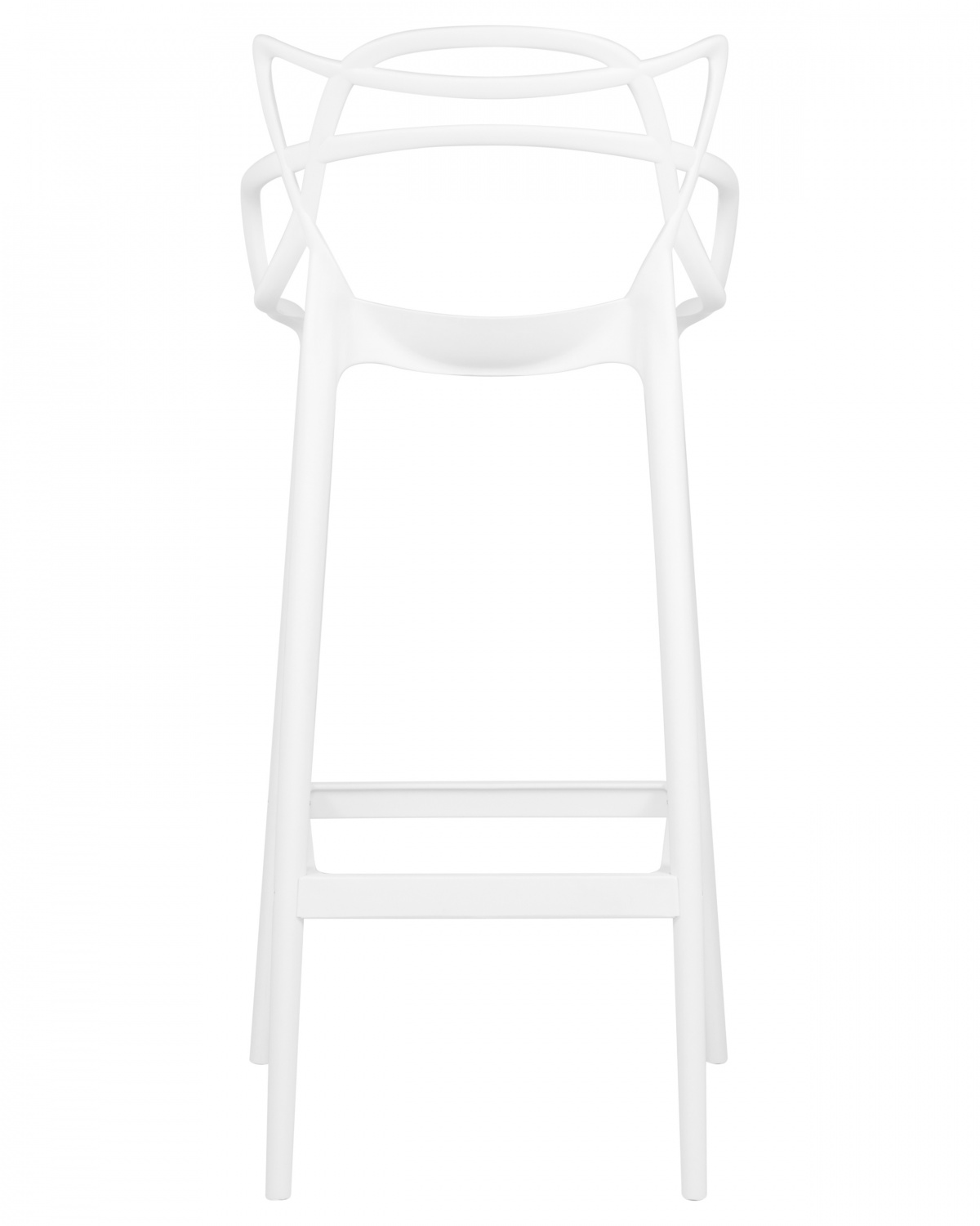 Стул барный DOBRIN MASTERS BAR, белый (W-02)