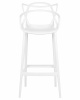 Стул барный DOBRIN MASTERS BAR, белый (W-02)