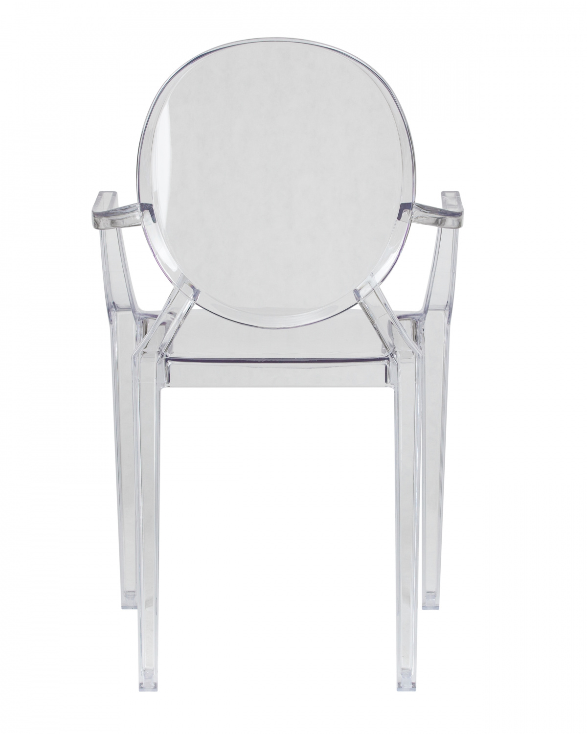 Стул обеденный DOBRIN LOUIS GHOST, цвет прозрачный