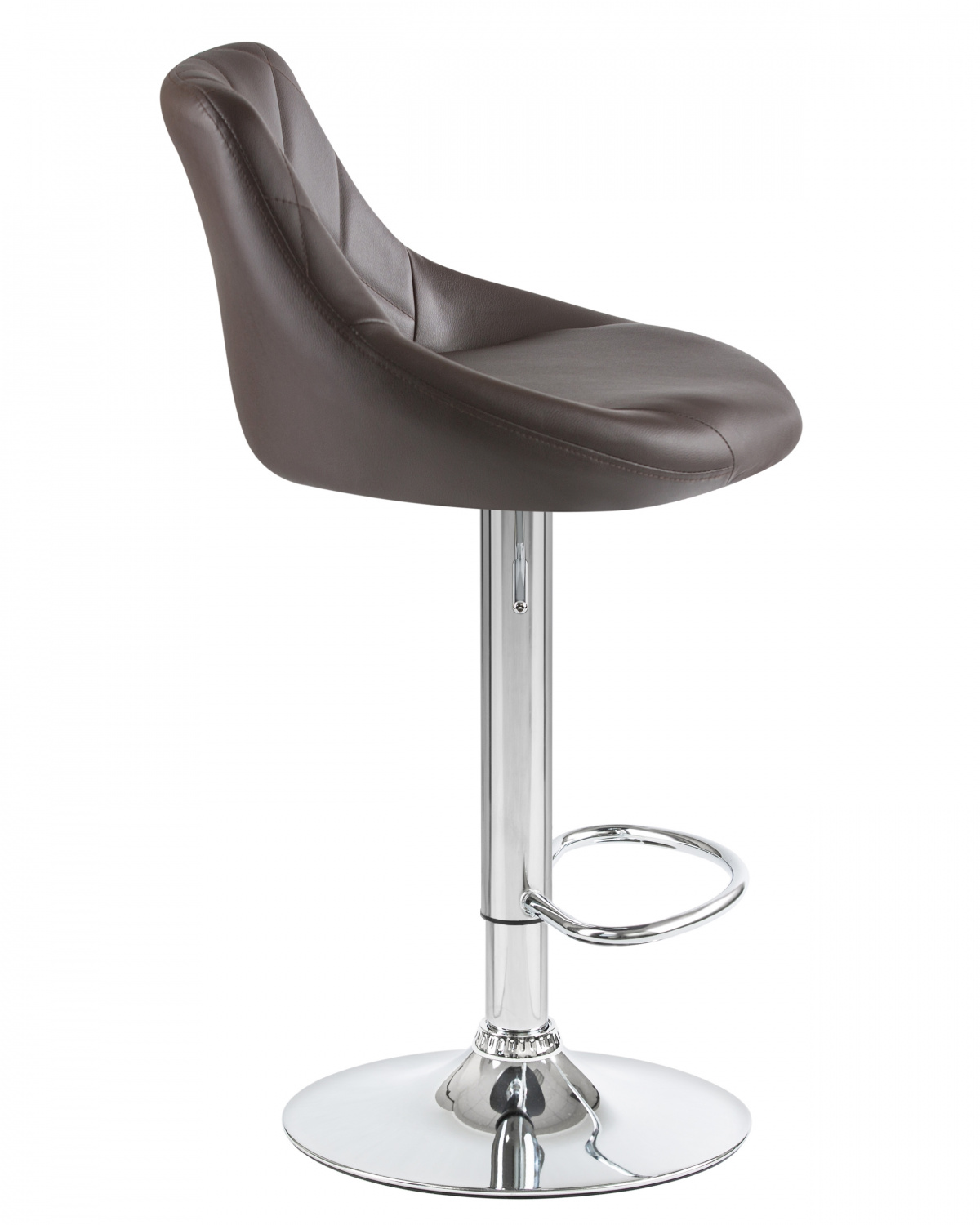 Стул барный DOBRIN LOGAN, коричневый