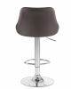 Стул барный DOBRIN LOGAN, коричневый