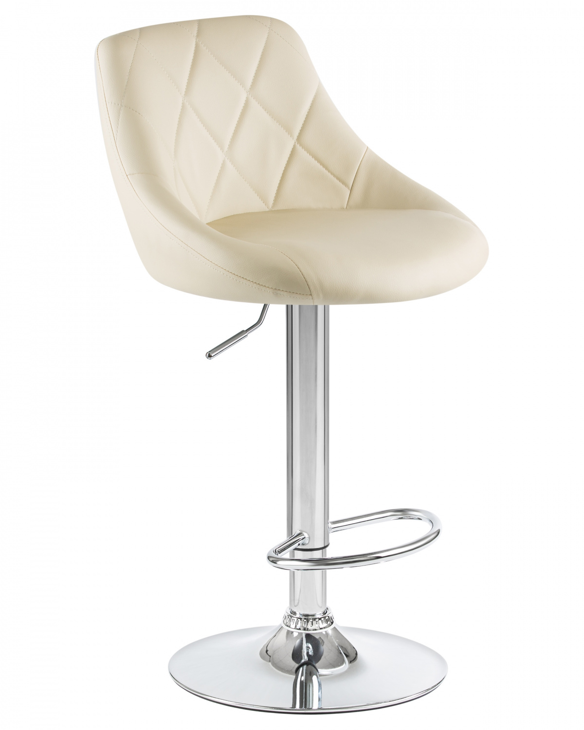 Стул барный DOBRIN LOGAN, кремовый