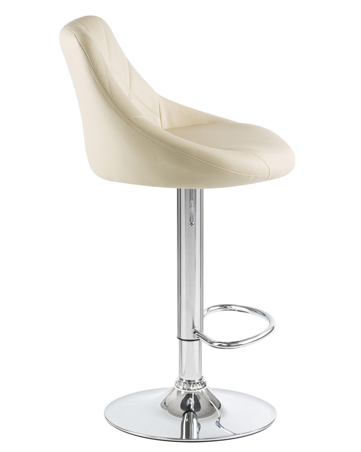 Стул барный DOBRIN LOGAN, кремовый