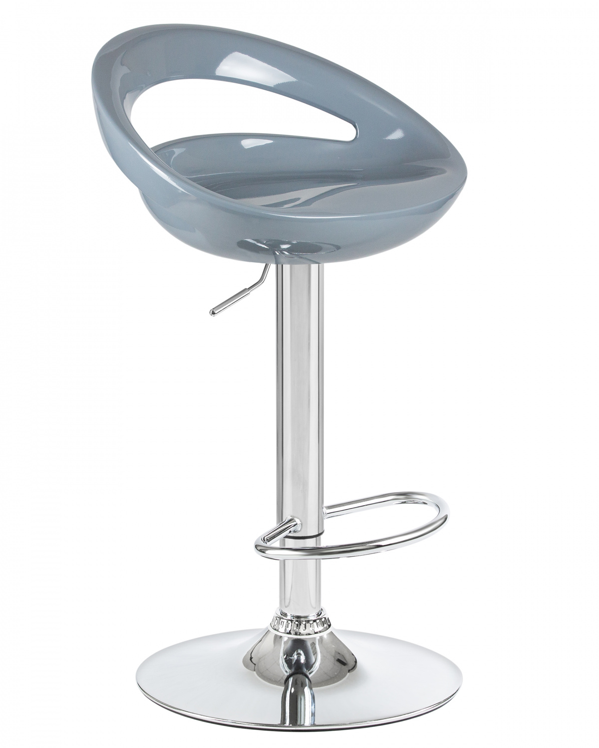 Стул барный DOBRIN DISCO, серый