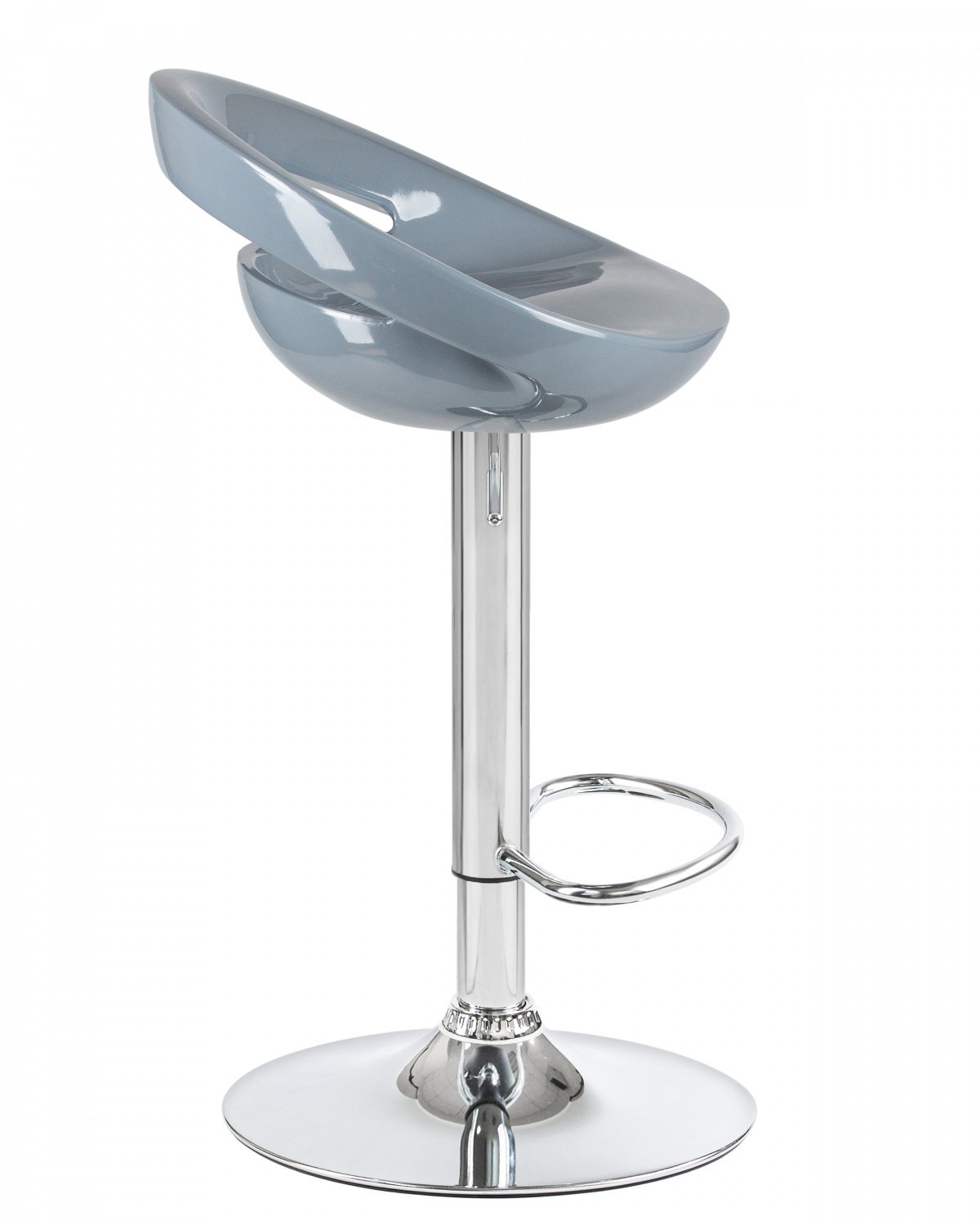 Стул барный DOBRIN DISCO, серый