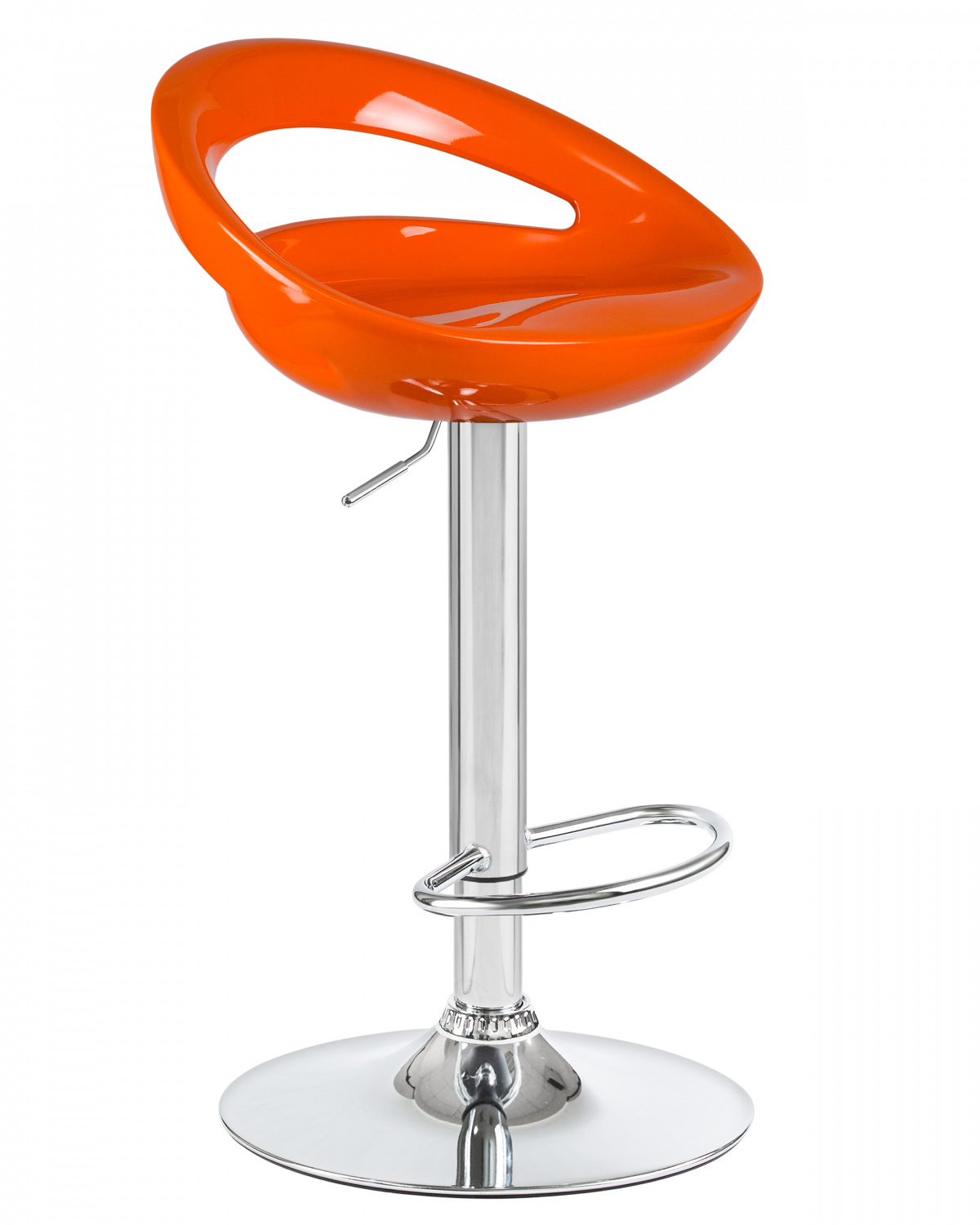 Стул барный DOBRIN DISCO, оранжевый