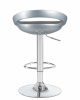Стул барный DOBRIN DISCO, серебряный