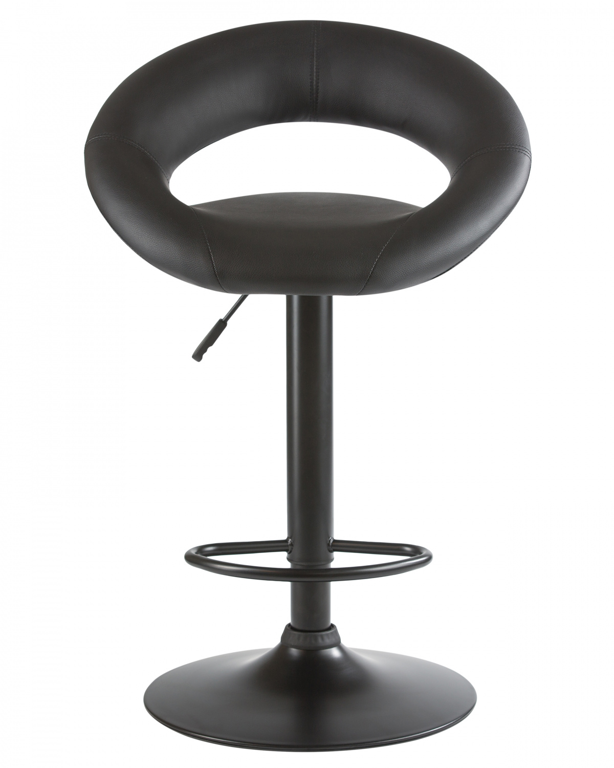 Стул барный DOBRIN MIRA BLACK, чёрный