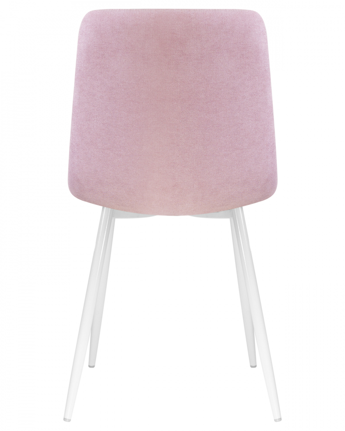 Стул обеденный DOBRIN ALEX, белые ножки, сиреневая ткань (UF860-04B)