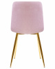 Стул обеденный DOBRIN ALEX, золотые ножки, сиреневая ткань (UF860-04B)