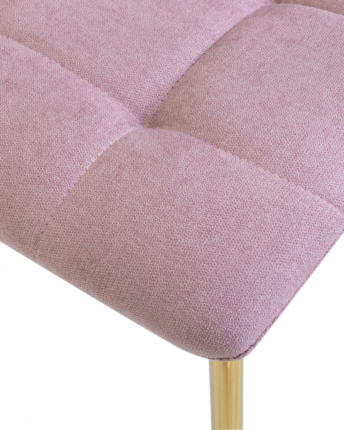 Стул обеденный DOBRIN ALEX, золотые ножки, сиреневая ткань (UF860-04B)