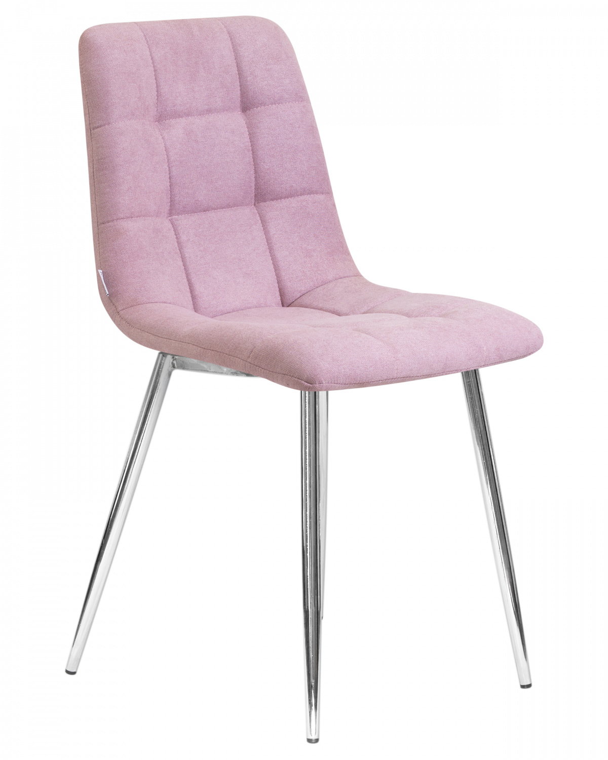 Стул обеденный DOBRIN ALEX, хром ножки, сиреневая ткань (UF860-04B)