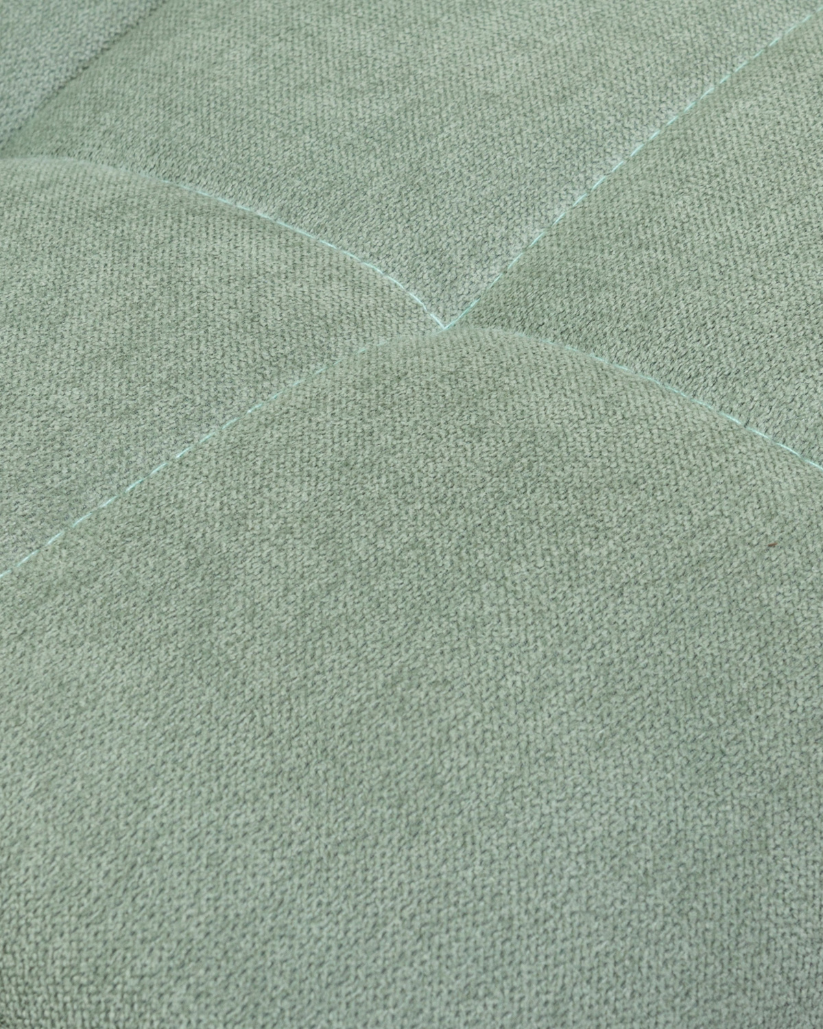 Стул обеденный DOBRIN ALEX SQUARE, белые ножки, мята ткань (UF860-11B)