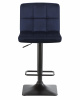 Стул барный DOBRIN DOMINIC, темно-синий велюр (MJ9-118)
