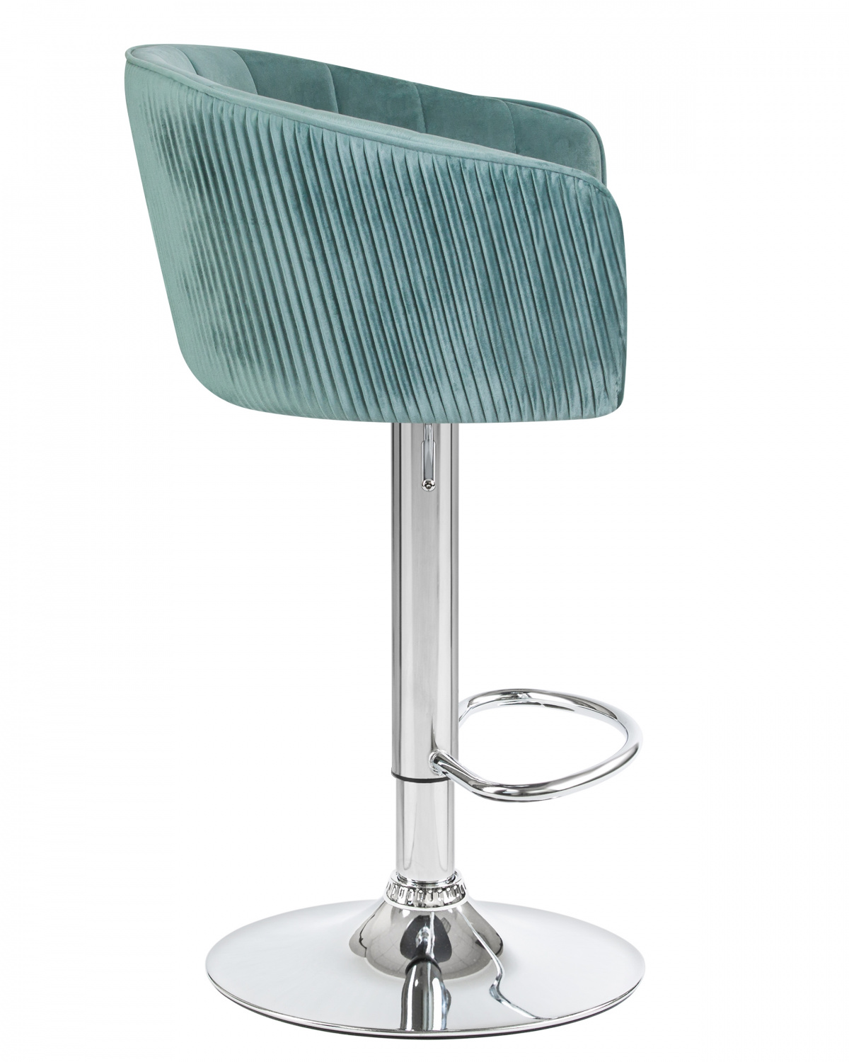 Стул барный DOBRIN DARCY, мятный велюр (1922-8)