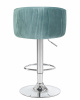 Стул барный DOBRIN DARCY, мятный велюр (1922-8)